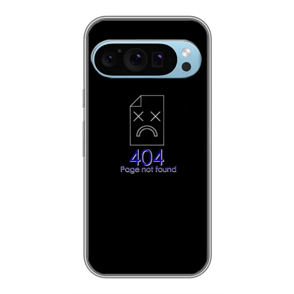 Чохол з малюнком «Помилка 404» для Google Pixel 9 Чохол з малюнком «Помилка 404» для Google Pixel 9