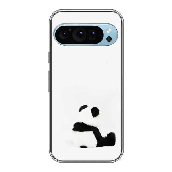 Чехол с рисунком «Панда обиделся» для Google Pixel 9