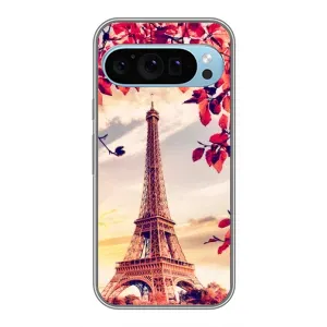 Чехол с Эйфелевой башней на Google Pixel 9 (Paris photo)