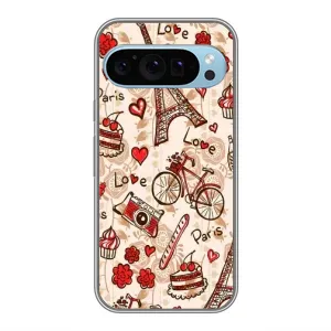 Чехол с Эйфелевой башней на Google Pixel 9