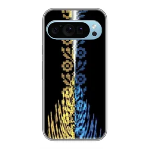 Силіконовый Чохол на Google Pixel 9 (Патріотична вишиванка)