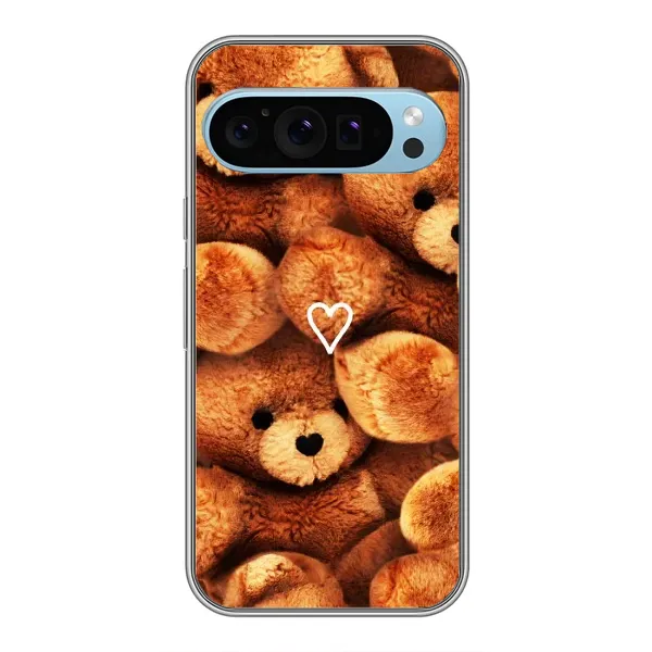 Чехол с рисунком «Плюшевый медвеженок» для Google Pixel 9