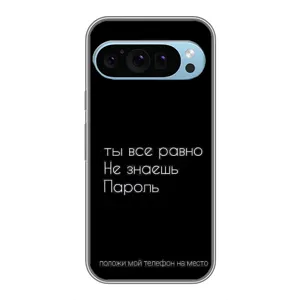 Чохол з прикольним текстом на Google Pixel 9 (Поклади мій телефон)