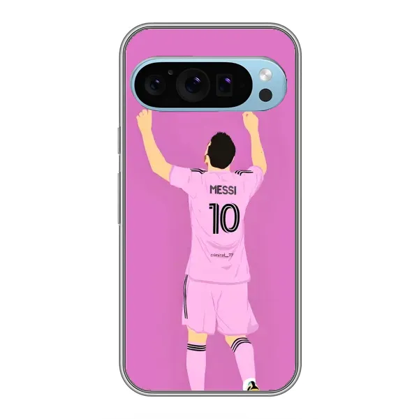 Чехол с рисунком «Празднование Месси» для Google Pixel 9