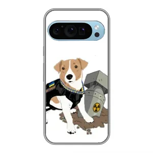 Чохол з принтом Песика Патрон для Google Pixel 9 (Пес Патрон з ракетою)