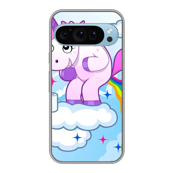 Чохол з малюнком «Веселка Єдиноріга» для Google Pixel 9