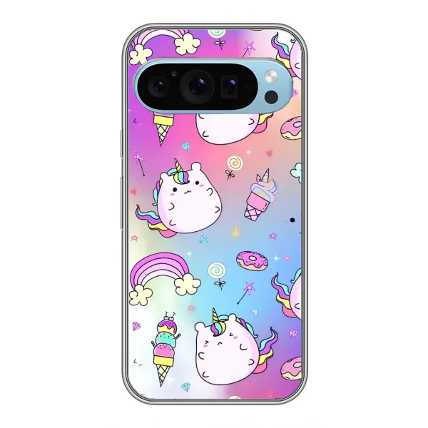 Чохол з малюнком «Веселка і Єдинорог» для Google Pixel 9