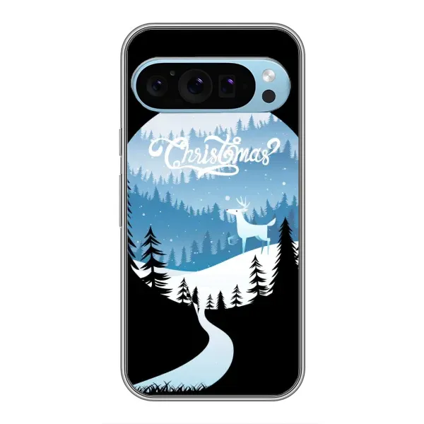 Чехол с рисунком «Рождественский Олень» для Google Pixel 9 Чехол с рисунком «Рождественский Олень» для Google Pixel 9