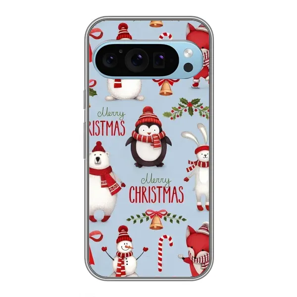 Чехол с рисунком «Рождественский» для Google Pixel 9