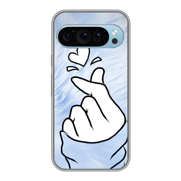 Чохол з малюнком «Серце знак» для Google Pixel 9 Чохол з малюнком «Серце знак» для Google Pixel 9