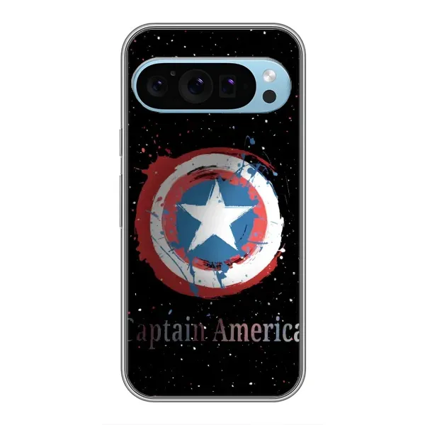 Чехол с рисунком «Щит Капитана» для Google Pixel 9