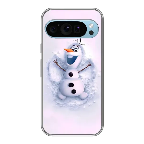 Чехол с рисунком «Снеговик Олов» для Google Pixel 9