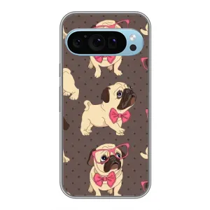 Чохол (ТПУ) Милі песики для Google Pixel 9 (Песик Мопсікі)