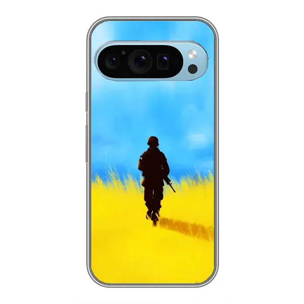 Чехол с рисунком «Солдат в поле» для Google Pixel 9 Чехол с рисунком «Солдат в поле» для Google Pixel 9