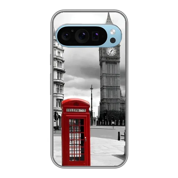 Чехол с рисунком «TELEPHONE» для Google Pixel 9