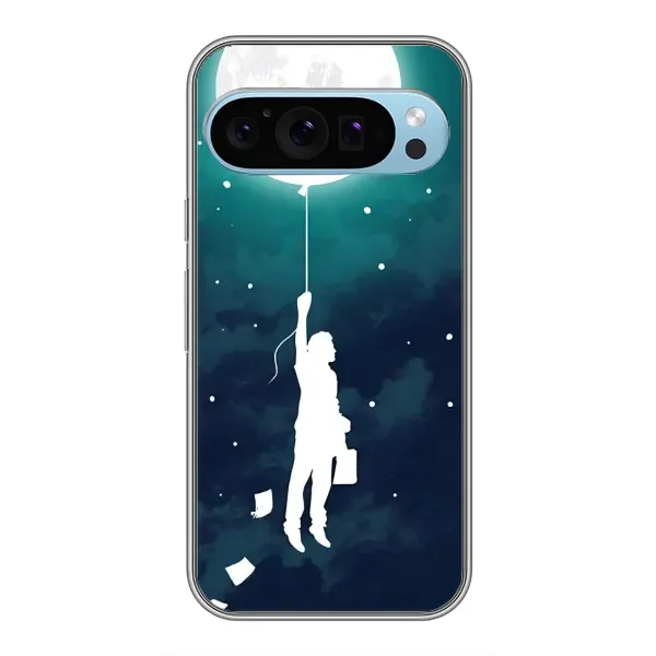 Чехол с рисунком «To The moon» для Google Pixel 9 Чехол с рисунком «To The moon» для Google Pixel 9
