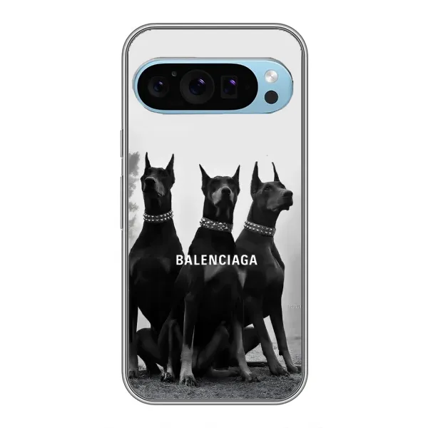 Чохол з малюнком «Три добермана» для Google Pixel 9