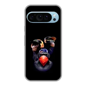 Чохол з малюнком «Три обізяни» для Google Pixel 9