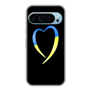 Силіконовий Чохол  на Google Pixel 9 (Я-Україна) (Українське серце)