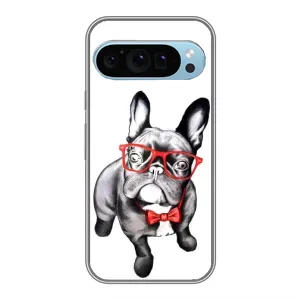 Бампер для Google Pixel 9 з картинкою "Песики" (В окулярах)