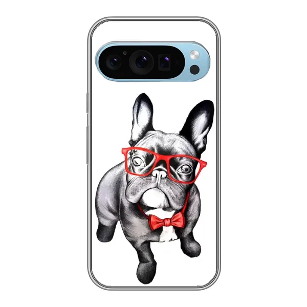Чехол с рисунком «В очках» для Google Pixel 9 Чехол с рисунком «В очках» для Google Pixel 9
