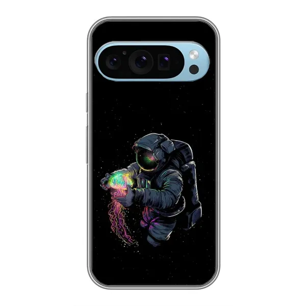 Чехол с рисунком «В руках земля» для Google Pixel 9 Чехол с рисунком «В руках земля» для Google Pixel 9