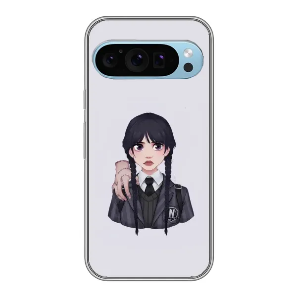 Чехол с рисунком «Вещь Венсдей» для Google Pixel 9