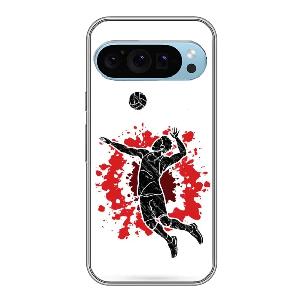 Чехол с рисунком «Волейболист» для Google Pixel 9 Чехол с рисунком «Волейболист» для Google Pixel 9