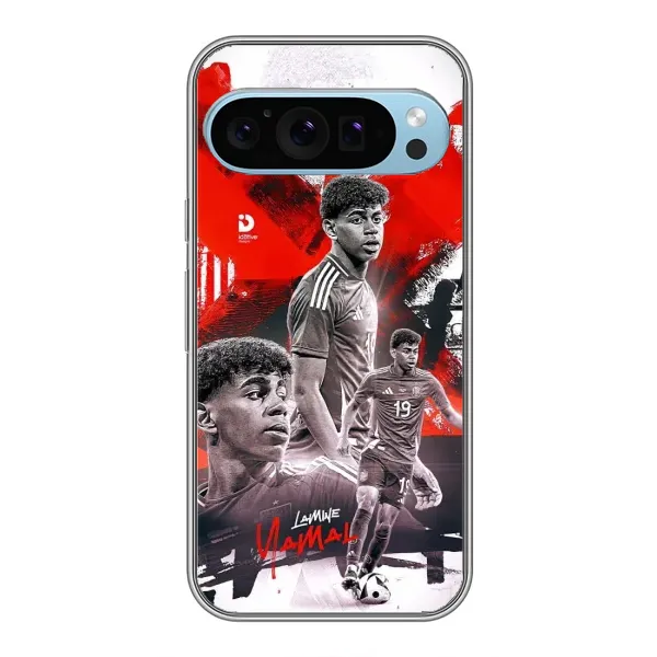 Чехол с рисунком «Ямаль 19» для Google Pixel 9 Чехол с рисунком «Ямаль 19» для Google Pixel 9