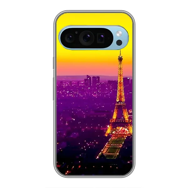 Чехол с рисунком «Яркая башня» для Google Pixel 9