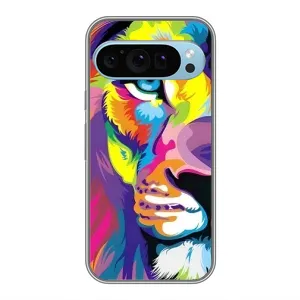 Чехол с картинкой на Google Pixel 9 (Яркий Лев)