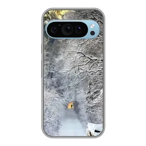 Чохли на Новий Рік Google Pixel 9 (Хурделиця)