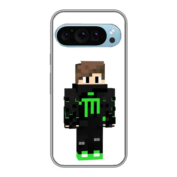 Чехол с рисунком «Зеленый мальчик» для Google Pixel 9 Чехол с рисунком «Зеленый мальчик» для Google Pixel 9