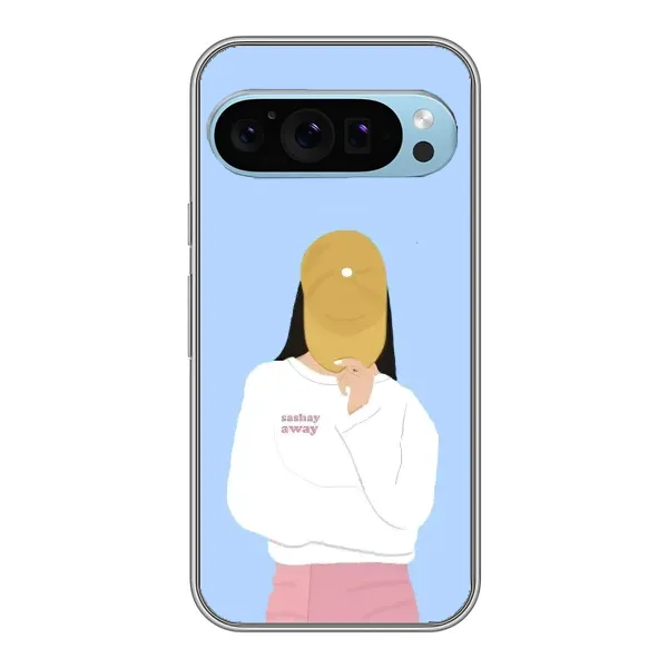 Чехол с рисунком «Желтая кепка» для Google Pixel 9
