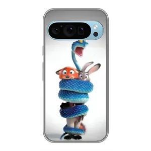 Силіконовий чохол з принтом Зоотрополіс для Google Pixel 9 (Змія Зоо)
