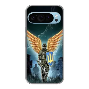 Патріотичний Чохол для Google Pixel 9 (ЗСУ з крильми)