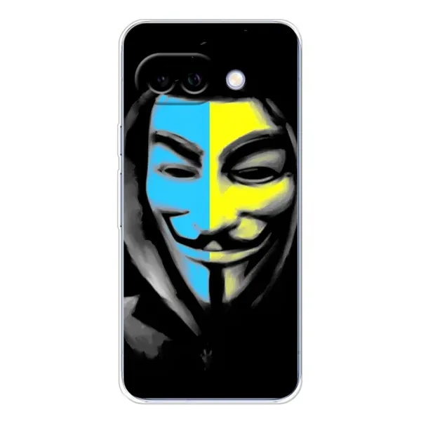 Чехол с рисунком «Анонимус патриот» для Google Pixel 9A Чехол с рисунком «Анонимус патриот» для Google Pixel 9A