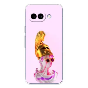 Чехол с Прикольным принтом на Google Pixel 9A (АРТ Статуя)