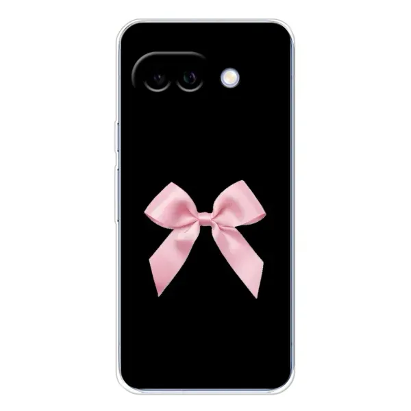 Чехол с рисунком «Бант на черном» для Google Pixel 9A Чехол с рисунком «Бант на черном» для Google Pixel 9A