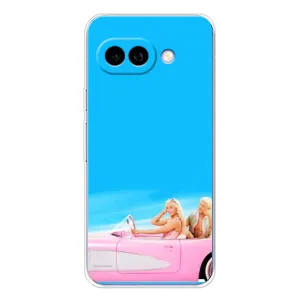 Силіконовый Чохол Барбі фільм на Google Pixel 9A (Барбі і Кен)
