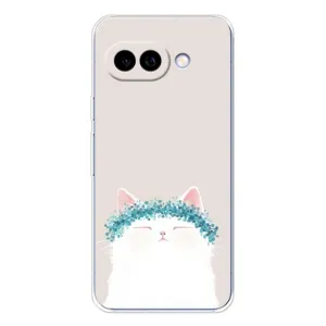 Чехол на тематику: Коты для Google Pixel 9A (Белый котик)
