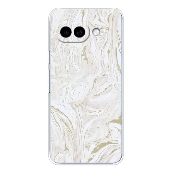 Чехол с рисунком «белый мрамор» для Google Pixel 9A Чехол с рисунком «белый мрамор» для Google Pixel 9A
