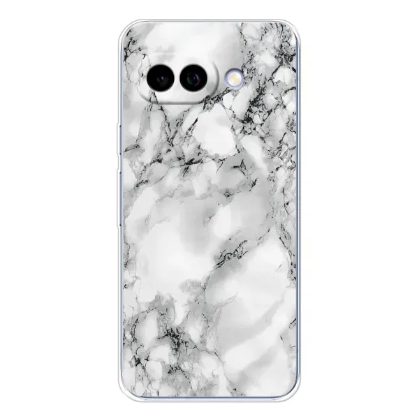 Чехол с рисунком «Белый мрамор» для Google Pixel 9A Чехол с рисунком «Белый мрамор» для Google Pixel 9A