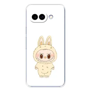 Чохол з принтом Лабубу для Google Pixel 9A (Бежевий Лабубу)