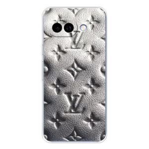 Текстурный Чехол Louis Vuitton для Пиксель 9А (Бежевый ЛВ)