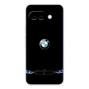 Силіконовий бампер з картинкою машини на Google Pixel 9A (Чорний BMW)