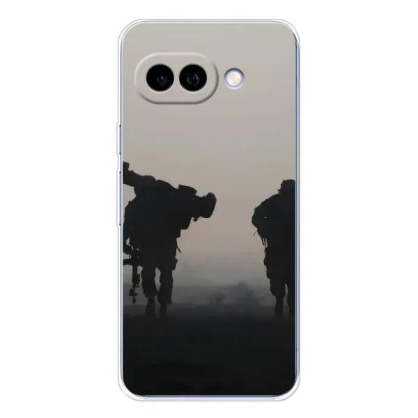 Чехол с рисунком «Бой солдат» для Google Pixel 9A Чехол с рисунком «Бой солдат» для Google Pixel 9A