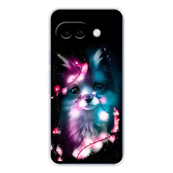 Чехол с рисунком «Черная Лиса» для Google Pixel 9A Чехол с рисунком «Черная Лиса» для Google Pixel 9A