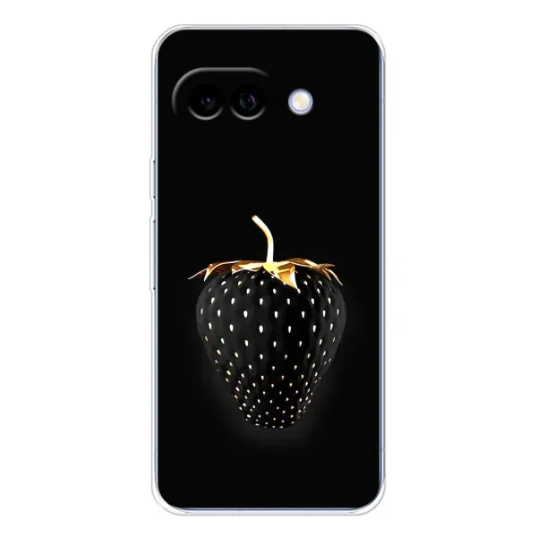 Чехол с рисунком «Чёрная клубника» для Google Pixel 9A Чехол с рисунком «Чёрная клубника» для Google Pixel 9A