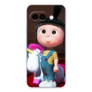 Мультяшный принт на Чехол для Пиксель 9А (Девочка Агнес)